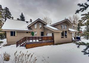 Rear exterior of home
