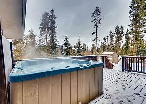 Relax in your private hot tub