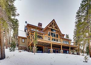 Rear exterior of home