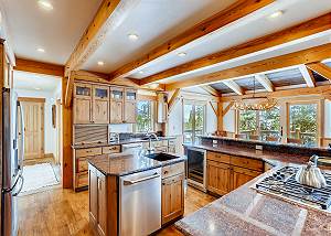 Spacious counter tops
