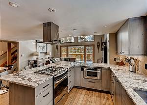 Open concept kitchen