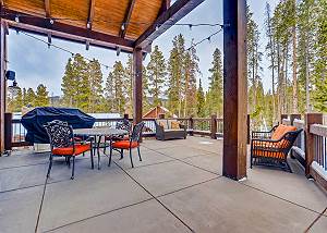 Deck situated off of Great Room