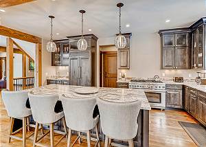 Gather around the kitchen island