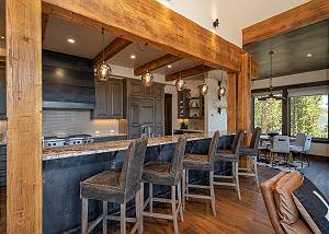 Bar-style seating