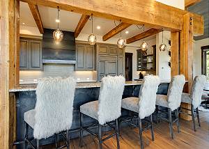 Bar-style seating