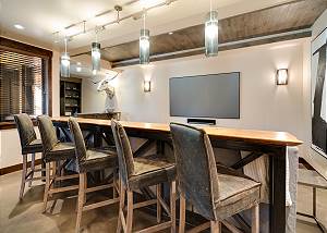 Bar-style seating