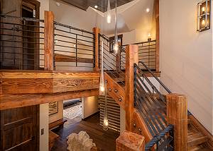 Stairway to Upper Level