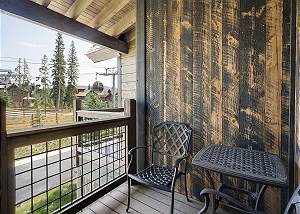 Private Balcony off of Cucumber Gulch King Suite