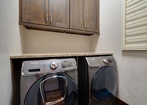 Washer and dryer