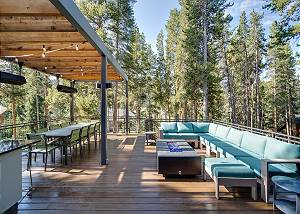 Step out to the deck