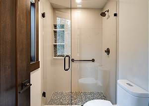Upper Level Shower Bathroom