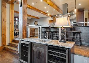Wet Bar situated in the Great Room