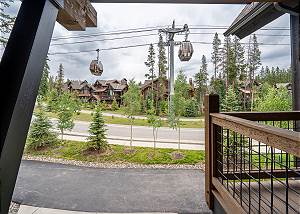 View of the Gondola cars