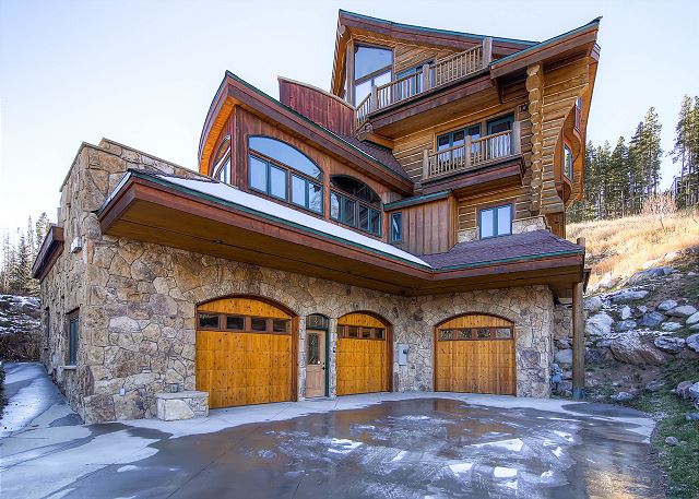 from driveway