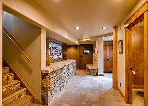 Entrance from Garage
