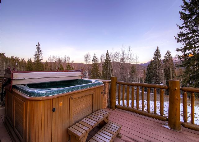 located on the deck off of Great Room