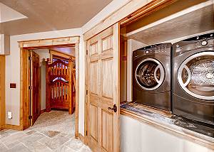 Laundry on Lower Level