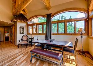 The living room sitting area is