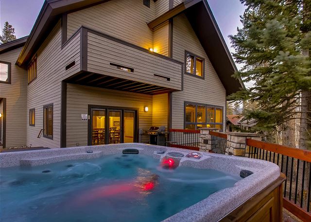 private hot tub