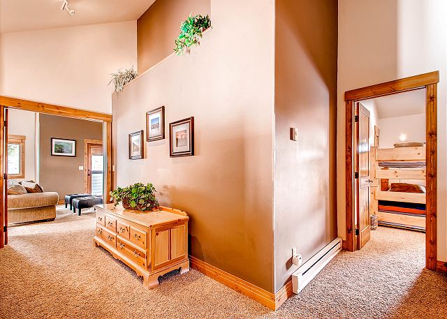 Upper level hallway