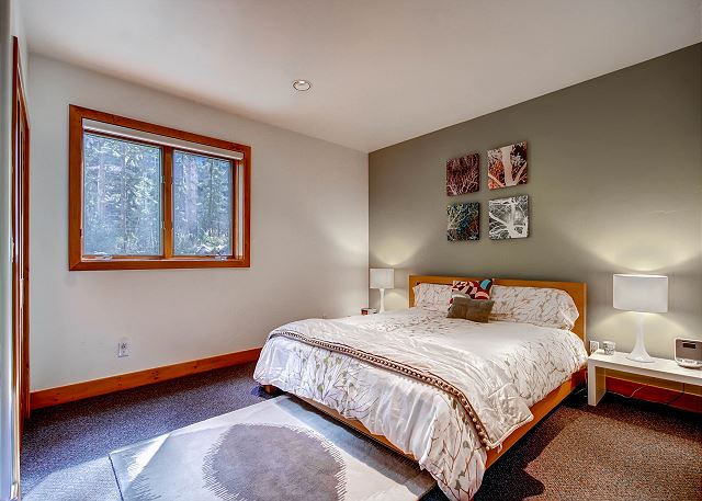 Essex King Bedroom - sleeps 2 in one king bed, exclusive hall bath