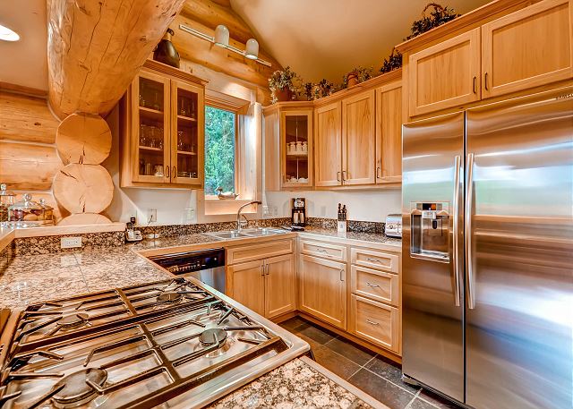 Kitchen featuring Gas Cooktop and high end appliances
