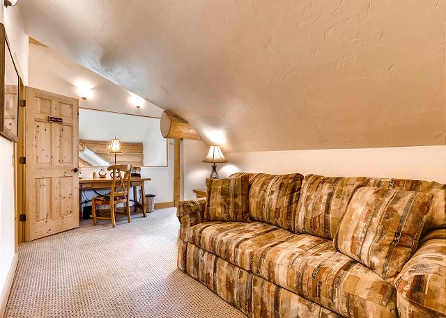 Sitting and study areas in the Clifton Suite on the upper most level