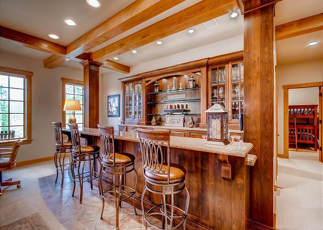 Bar in Lower Level Rec Room