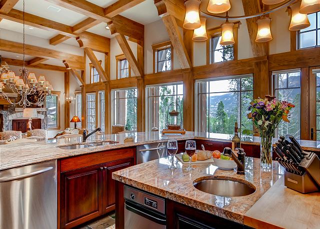 Island in kitchen