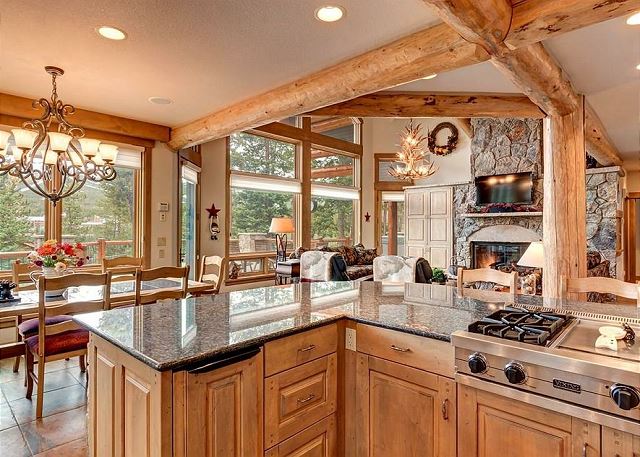 Bright and open kitchen
