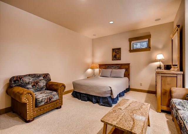 - sleeps 2 in one queen bed