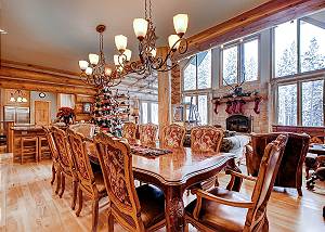 Dining room with
