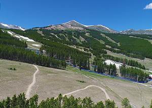 Arial view of peak 8