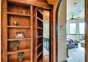 Entrance to the secret bunk room