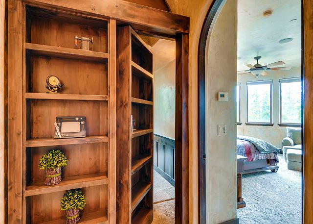 Entrance to the secret bunk room