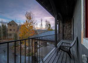 Private Balcony outside of Peaks Portofino Suite