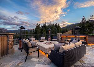 Spectacular Rooftop Patio with Gas Fire pit and Views!