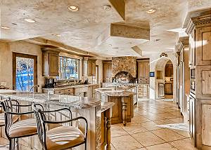 The grand kitchen