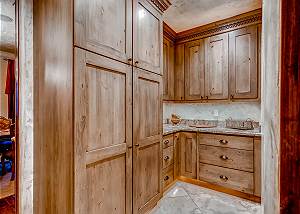 Butler's pantry off Kitchen