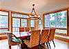 Dining area with