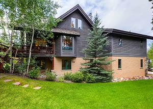 Side exterior view of home