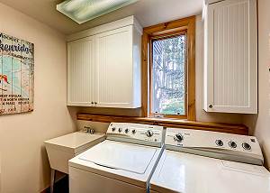 Convenient laundry room