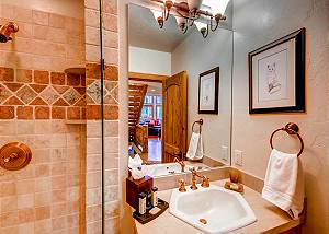 Main level bathroom