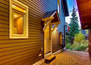 Side entrance
