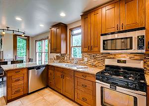 Kitchen in Raven's Bungalow