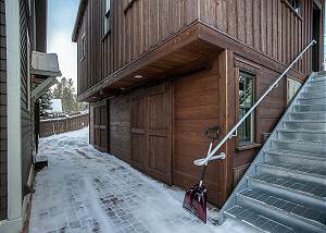 Entrance to Barn Rec Room