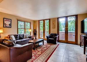 Living Area with views of the Breckenridge Ski Resort