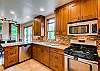 Kitchen in Raven's Bungalow