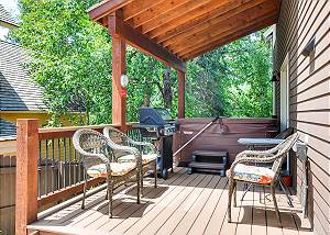 Deck off of the Dining Area