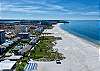 Aerial photo of Crescent Beach